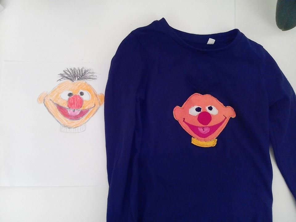 Ernie - Applikation Shirt / Body